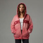 OEM Top Selling High Quality Acid Wash Fleece Front Hooded