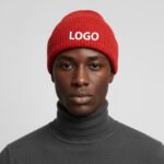 OEM Custom Warm Winter Beanies Acrylic Handmade Beanie