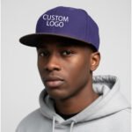 Top Trending High Quality 6-Panel Flat Brim Baseball Cap