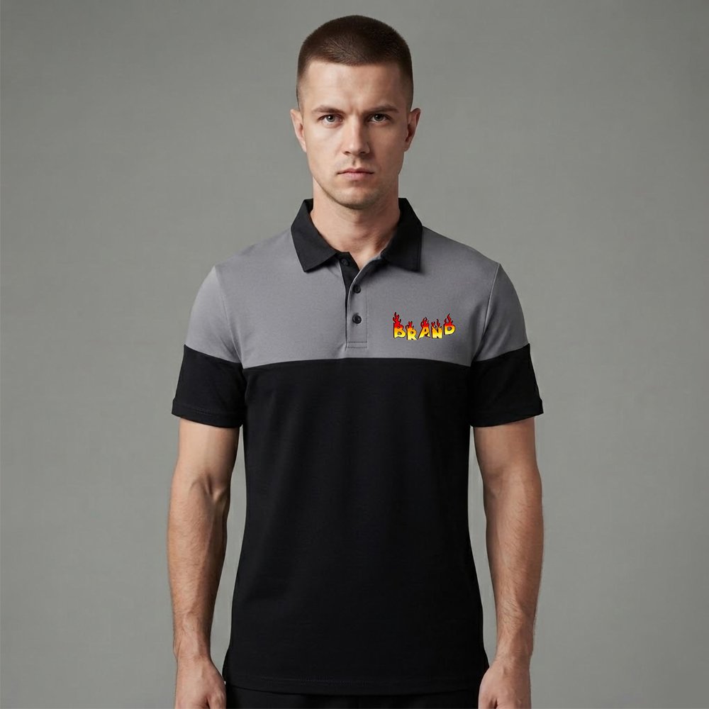 01 High Quality 100% Cotton Men's for Shirt Custom Embroidered - Image 1