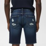Premium Quality Embroidery Patchwork Jorts Men Baggy - Image 2