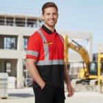 OEM ANSI Class 2 Short Sleeve Safety Men's Reflective Shirt