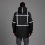 OEM Hi-Vis Reflective Safety Jacket Men's 100% Polyester - Image 2