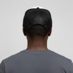 Customized Velour Denim Canvas Mesh Foam Trucker Hat - Image 2