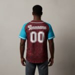 Wholesale Breathable Anti-Bacterial Sublimated Baseball Jerseys - Image 2