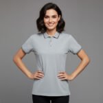 High Quality Solid Color Women's for Shirt Polyester - Image 3