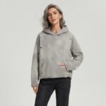 OEM Street Wear Custom 360 GSM 100% Cotton Fleece