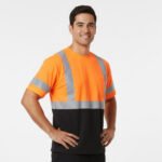 Hi-Viz Custom Class 2 Polyester Safety Shirt Men Reflective