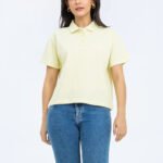 Customized Solid Color Casual Women's for Shirt Summer - Image 3