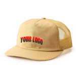 Wholesale Custom Embroidered Logo Front Cotton Back