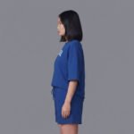 OEM/ODM 100% Cotton Women's Short Set - Image 3