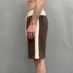 High Quality 280gsm Cotton Solid Men's Short - Image 3
