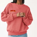 Hot Selling Custom Logo Sweatshirt 100% Cotton Fleece
