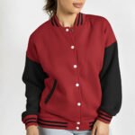 Custom Women's Varsity Baseball Bomber Jacket - Image 3