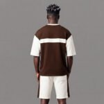 OEM/ODM 100% Cotton Regular Fit Plus Short Set - Image 2