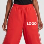 Custom Baggy Fit Casual Nylon Windbreaker Jogger Pants - Image 3