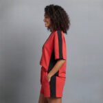 High Quality 100% Cotton Women's 2 Piece Shorts Set - Image 3