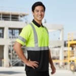 Hi-Vis ANSI Class 2 100% Polyester Waterproof LED Flash - Image 3