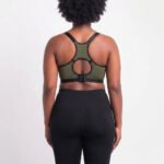 OEM Hot Selling Chubby Women Cross Back Sports Bra - Image 2