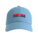 High Quality 6-Panel 100% Cotton Adjustable Strap Baseball Cap