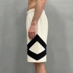 Clothing Manufacturer Custom Men's Solid Gym Short - Image 3