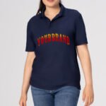 OEM Polyester/Cotton Women's for Shirt 220 Grams