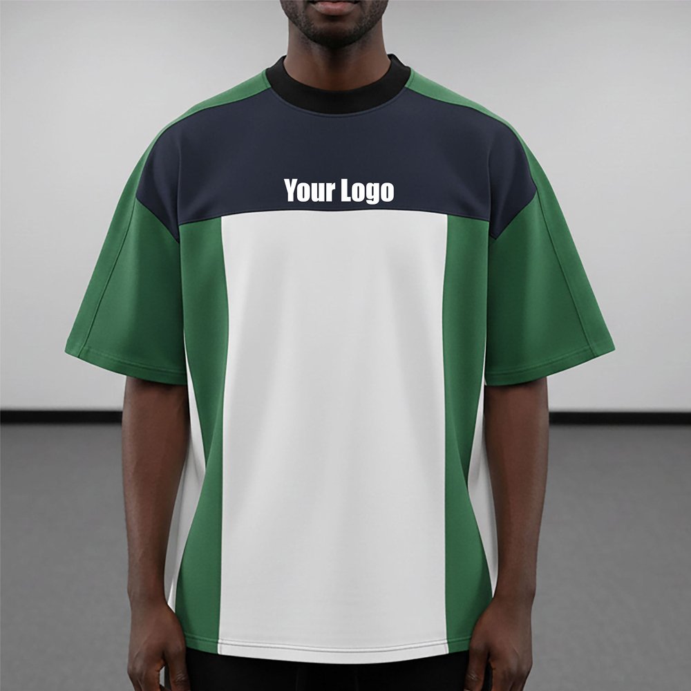 10 Premium Quality Custom Screen Printed Logo Men's T-Shirt - Image 1