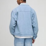 2026 OEM Premium Quality Casual Denim Winter Jacket - Image 2