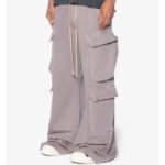 Hot Sale Custom Cargo Loose Fit Canvas Cargo Jogger - Image 2