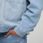 2026 OEM Premium Quality Casual Denim Winter Jacket - Image 3