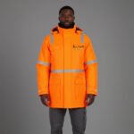 Hot Sale Custom Logo OEM Hooded Zip-Up Safety Jacket