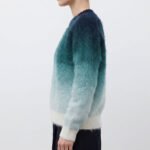 Custom Mohair Sweater Long Sleeve Crew Neck - Image 3