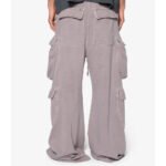Hot Sale Custom Cargo Loose Fit Canvas Cargo Jogger - Image 3
