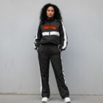 New Fashionable 100% Cotton Winter Solid 2 Tone Streetwear
