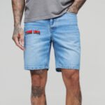 2026 Heavyweight 100% Cotton Baggy Denim Jorts