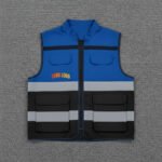 OEM High Visibility Adjustable Safety Vest - Image 3