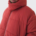 OEM Custom Men's Casual Winter Puffer Jacket - Image 3