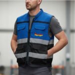 OEM High Visibility Adjustable Safety Vest