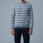 Hot Sale Custom Logo Fashion Sweater Striped