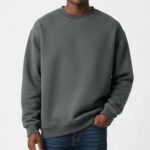 Top Trending Embroidered Custom Logo Crew Neck Sweatshirt