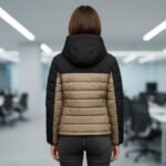 Premium Quality Casual Hip Hop Style Dyed Cotton Puffer Jacket - Image 2