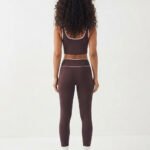 Women U Neck U Back Sports Bra Crisscross Straps - Image 2