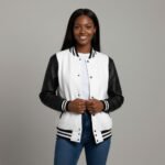 Hot Sale Women's Varsity Jacket 100% Wool Custom Color - Image 3