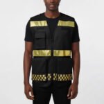 ustom Logo Hi Vis Multi Pockets ANSI Class 1
