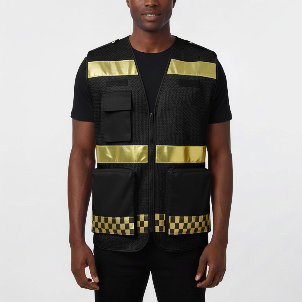 18 ustom Logo Hi Vis Multi Pockets ANSI Class 1 - Image 1